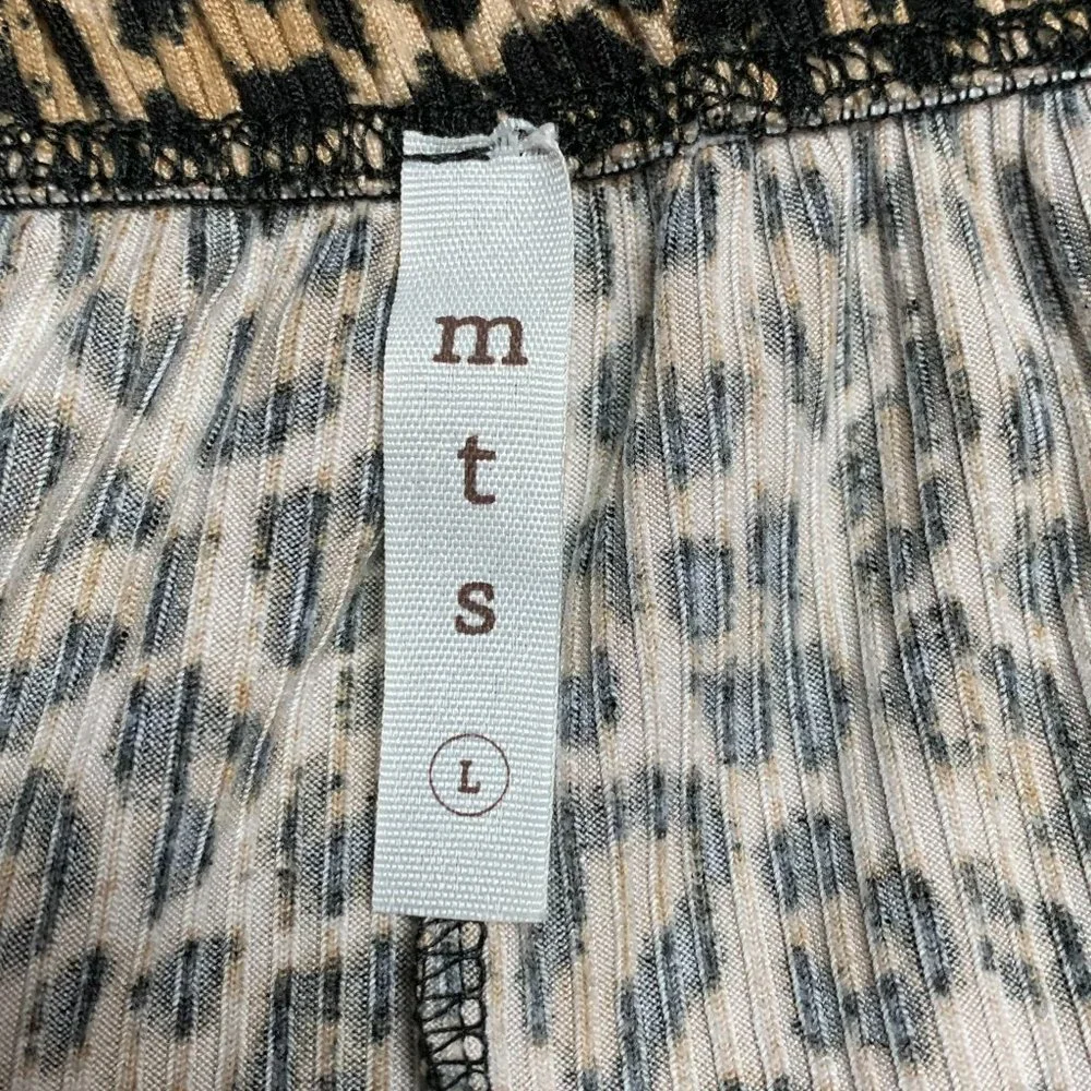 MTS Leopard Print Ruffled Skirt - Picture 4 of 4